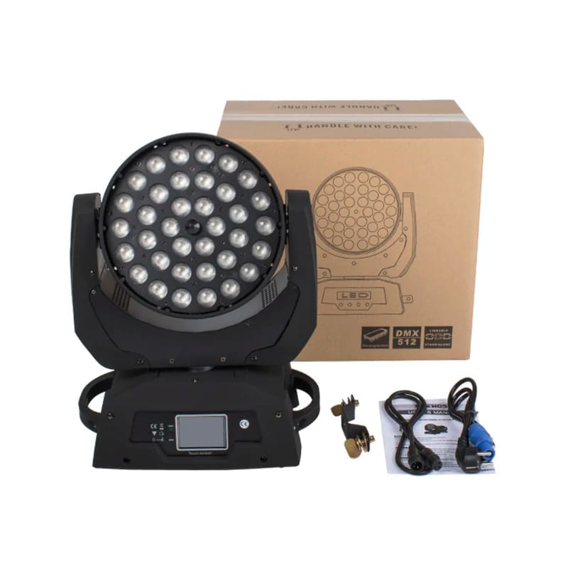 Lámparas LED de Escenario Focus Luce – 36 Luces RGBW de Enfoque